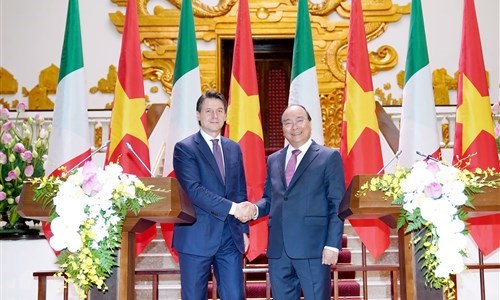 Phục vụ Hội đàm - tiếp đón Thủ tướng nước Italia thăm Việt Nam